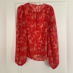 Women's | blouse| size medium| red ❤️